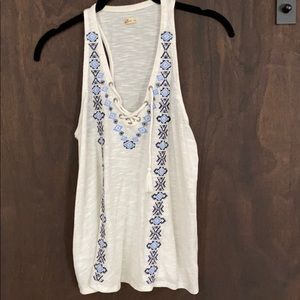 Hollister decorated blouse